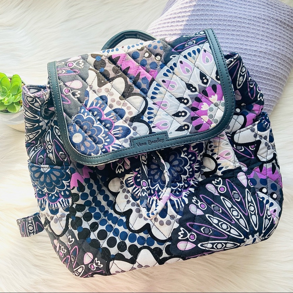 Vera Bradley Fashion Backpack Mimosa Medallion